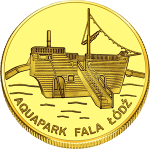 Medal: Aqua Park Fala w Łodzi Statek 392