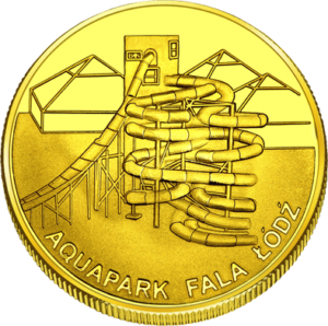 Medal: Aqua Park Fala w Łodzi zjeżdżalnie 391