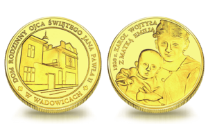 Medal pamiątkowy Dom Rodzinny Ojca Świętego Jana Pawła II w Wadowicach 092
