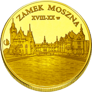 Medal Zamek w Mosznej HERB 305
