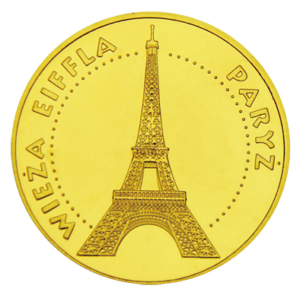 Medal: Park Miniatur w Inwałdzie Wieża Eiffla 023