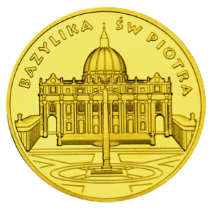 Medal: Park Miniatur w Inwałdzie Bazylika w Rzymie 025