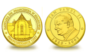 Medal pamiątkowy Kościół św. Franciszka z Asyżu w Krakowie 062