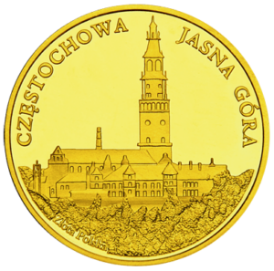Medal Jasna Góra- Częstochowa Klasztor 161S
