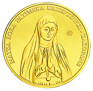 Medal MB Fatimska Sanktuarium na Krzeptówkach w Zakopanem 093