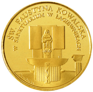 Medal: Sanktuarium Bożego Miłosierdzia w Krakowie - Łagiewnikach św. Faustyna 238