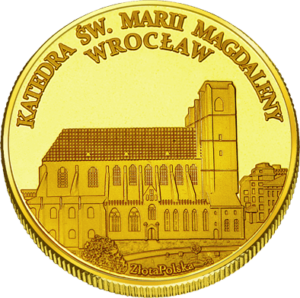 Medal: Katedra św. Marii Magdaleny we Wrocławiu Portal Ołbiński 339