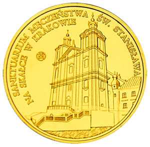 Medal Kościół na Skałce w Krakowie 086