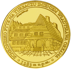 Medal; Schronisko PTTK na Turbaczu w Gorcach 203