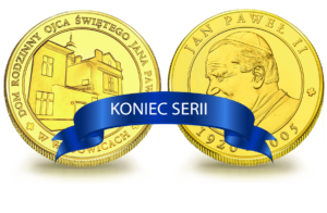 Medal pamiątkowy Dom Rodzinny Ojca Świętego Jana Pawła II w Wadowicach 2 wzór