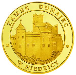 Medal Zamek Dunajec w Niedzicy 160