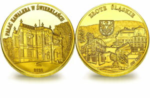 Medal pamiątkowy z Limitowanej Kolekcji Złotej Polski: Pałac Kawalera w Świerklańcu SPL_019
