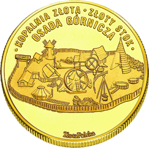 Medal: Kopalnia Złota Złoty Stok Górnicza Osada 449