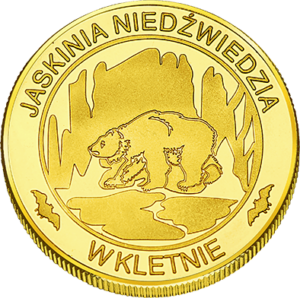 Medal Jaskinia Niedźwiedzia w Kletnie 422