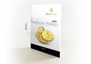 Katalog medali Złota Polska 2023 - 80mm MAXI